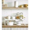 Yamazaki Home - Countertop Wire Shelf - Steel + Wood - 3 of 4