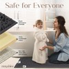 Mayshine Luxury Bathroom Mats, Ultra-Soft Bathmat, Plush Chenille Bathroom Rug Runner, Super Absorbent and Non-Slip, Charcoal Gray, 47 x 27 in - 2 of 4