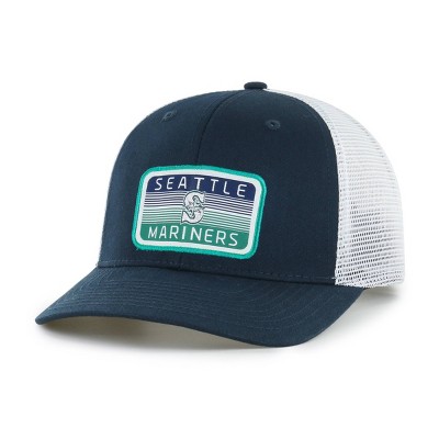 47 MLB Seattle Mariners Brand Navy Basic Logo Clean Up Home Adjustable Hat