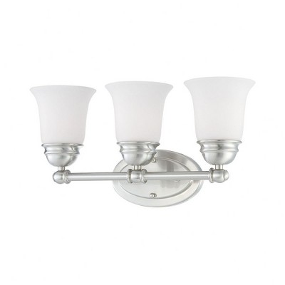 Thomas Lighting Bella 3 - Light Vanity in  Brushed Nickel