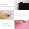 Pink Kids 2 Seat Sofa with Footrest,33.07 * 17 * 16 PU Loveseat,Sturdy Wood Construction Armrest Chair Lounge for Toddlers - 3 of 4