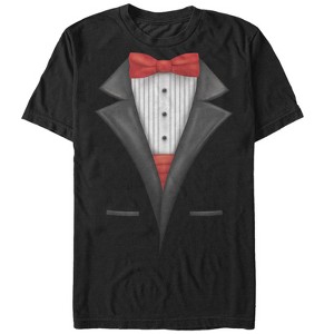Men's Lost Gods Valentine's Day Tuxedo Fancy Costume Tee T-Shirt - 1 of 4