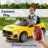 Best Choice Products Kids 12V Electric Ride-On Car Officially Licensed Ford Mustang w/ Remote, LED Lights - 4 of 4