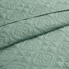 NicBex Oversized Reversible Queen Comforter Set Medallion Quilting Technique Quilt Set Bedspread 1 Quilt, 2 Pillow Shams, Machine Washable - 4 of 4