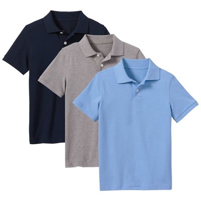 navy - heather grey - light blue