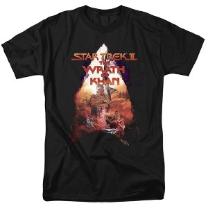 Star Trek Twok Poster Adult T-Shirt Black - 1 of 4