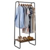 KTMBDW Clothes Rack - Clothing Rack with Storage Shelf, Metal Clothing Rack for Hanging Clothes, Dresses, Coats, Large Load Capacity, Easy Assembly - 4 of 4