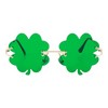 Brightness Charmed St. Patrick's Day Clover-Shaped Sunglasses - 3 of 4