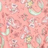 Disney Princess Mulan Belle Ariel Cinderella Sleeveless Romper Pink - 4 of 4