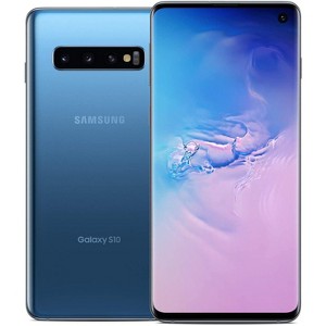 Manufacturer Refurbished Samsung Galaxy S10 G973U (Fully Unlocked) 128GB Prism Blue (Grade A) - 1 of 4