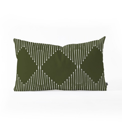 Target green throw discount pillows