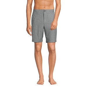 Lands' End Men's Shoreline 9" Swim Trunks - 1 of 4