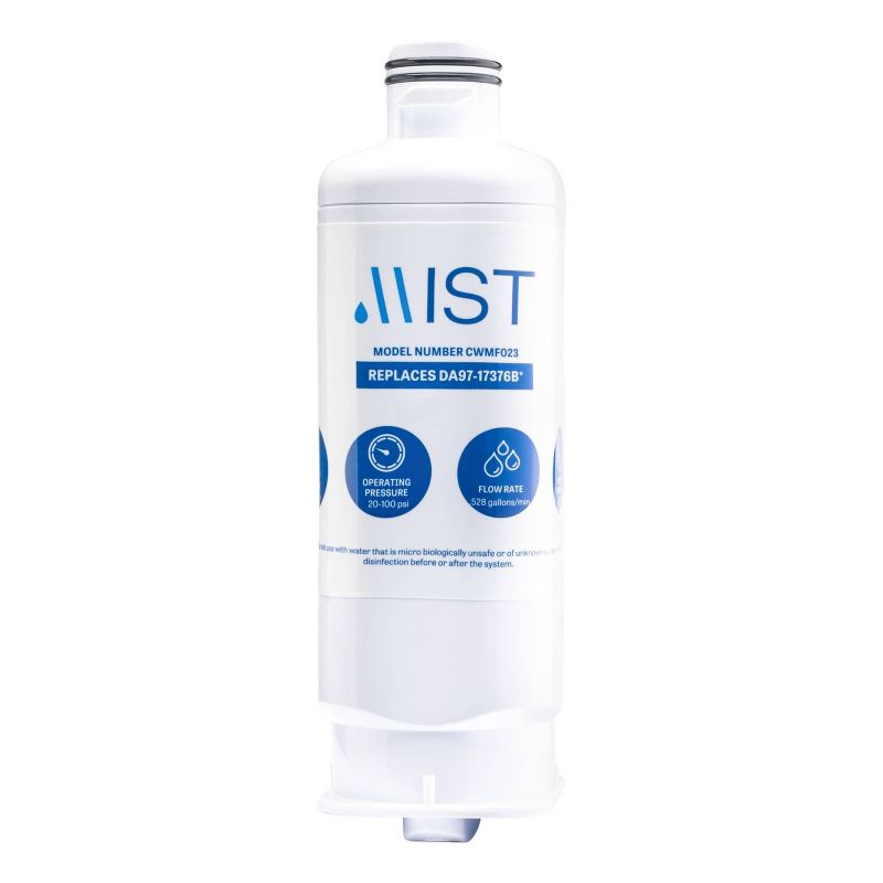 Mist Samsung DA97-17376B Compatible with DA97-08006C, HAF-QIN, HAF-QIN/EXP Refrigerator Water Filter (2pk), 3 of 6