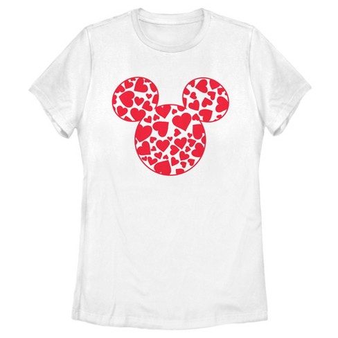 Mickey mouse hot sale silhouette shirt