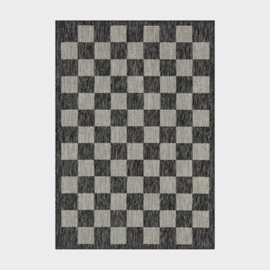 Playa Rug Daisy Rectangle Woven Indoor Outdoor Rugs - 1 of 4