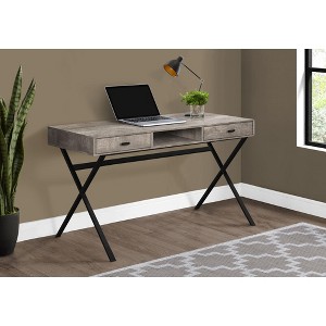 Sapphtopaz Modern Home Office Desks Computer Desk with Storage Drawers Writing Desk Gaming Desk Office Desk Vanity Table for Home Office - 1 of 4