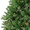 7.5' Prelit Hinged Chesterfield Spruce Artificial Christmas Tree Clear Lights - National Tree Company - 4 of 4