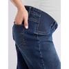Women's Under the Belly Wide Leg Crop Jeans | Motherhood Maternity - 4 of 4