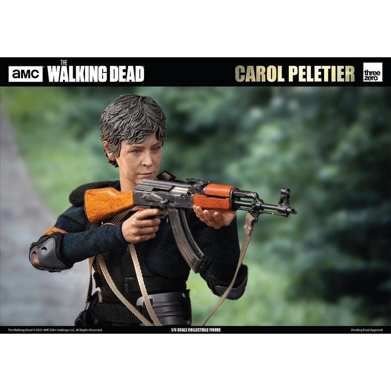 Carol Peletier 1:6 Scale Figure | The Walking Dead | Threezero Action figures, 4 of 6