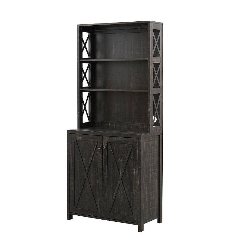 Elegant Wall Bar Cabinet - Home Source, 6 of 11