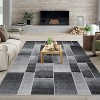 Area Rug Modern Geometric Patchwork , Indoor Rugs for Living Room, Bedroom, Throw Carpet Floor Decor for Entryway Dining Room Office Nursery - 3 of 4