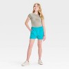 Girls' Nylon Track Shorts - art class™ - 3 of 3