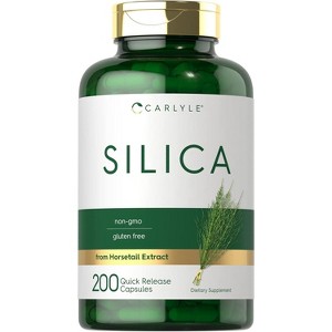Carlyle Silica 500mg with Horsetail Extract | 200 Capsules - 1 of 4
