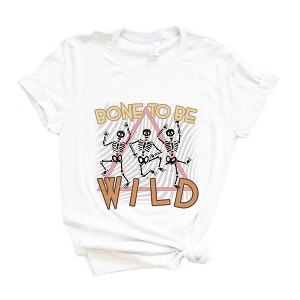 Simply Sage Market Women's Bone To Be Wild Short Sleeve Graphic Tee - 1 of 4