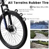 BestParts 24-Inch Mountain Bike with Disc Brakes & 21-Speed Gears, High-Strength Steel Frame Adult Bicycle for Commuting/Trail/Off-Road Cycling, Grey - 4 of 4