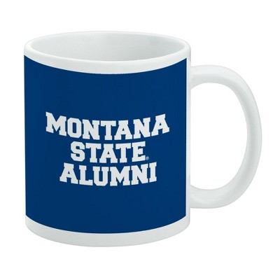 Montana State University Alumni Ceramic Coffee Mug Novelty Gift Mugs for Coffee Tea and Hot Drinks 11oz White