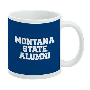 Montana State University Alumni Ceramic Coffee Mug Novelty Gift Mugs for Coffee Tea and Hot Drinks 11oz White - 1 of 4