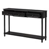 YOOCOZZ MDF Console Table with Long Shelf and Projecting Drawers - 3 of 4