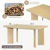 Whisen 7-Piece Dining Table Set with 6 Upholstered Chairs - 3 of 4
