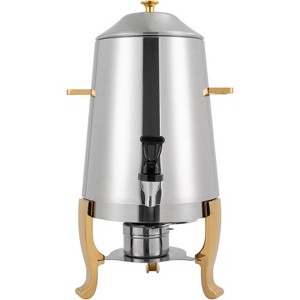 3.43 Gallon Beverage Dispenser with Fuel Tank, Large Stainless Steel Cold Drink Container for Milk, Coffee, Tea, Parties, Gatherings and Weddings - 1 of 1