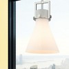 Newton Cone - 1 Light Stem Hung Pendant In Industrial Style-13.63 Inches Tall and 10 Inches Wide - 2 of 2