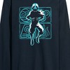 Men's - Avatar: The Last Airbender - Aang Airbending Long Sleeve Graphic T-Shirt - 2 of 4