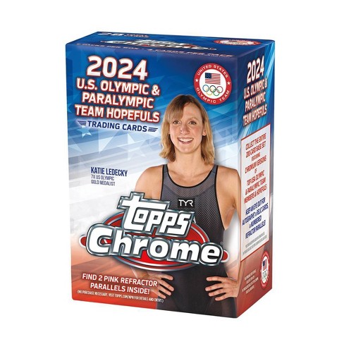 2024 Topps Chrome U.s. Olympic & Paralympic Team Hopeful Trading 