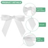 Unique Bargains Polyester Multipurpose Use Durable Flexible Gift Wrap Bows 50 Pcs - 2 of 4