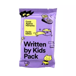 Cards Against Humanity Family Edition: Written by Kids Pack Mini Expansion for the Game