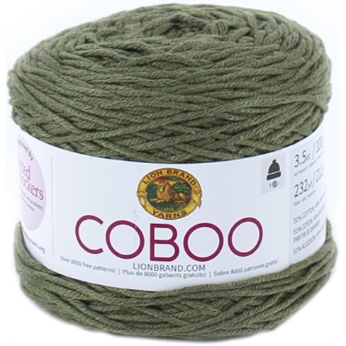 Lion Brand Yarn 835-149 Coboo Silver Natural Fiber Yarn 