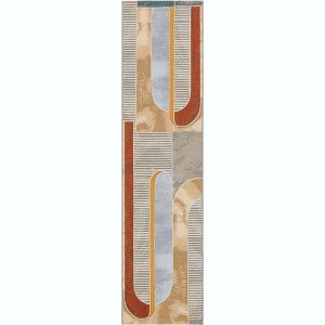 Unique Loom Outdoor Modern Vivid Area Rug - 1 of 4