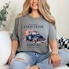 Simply Sage Market Farm Fresh Flowers Truck Garment Dyed Tee - 2 of 4