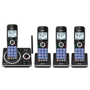 AT&T 4HS Cordless Phone with Answering Machine - 1 of 3