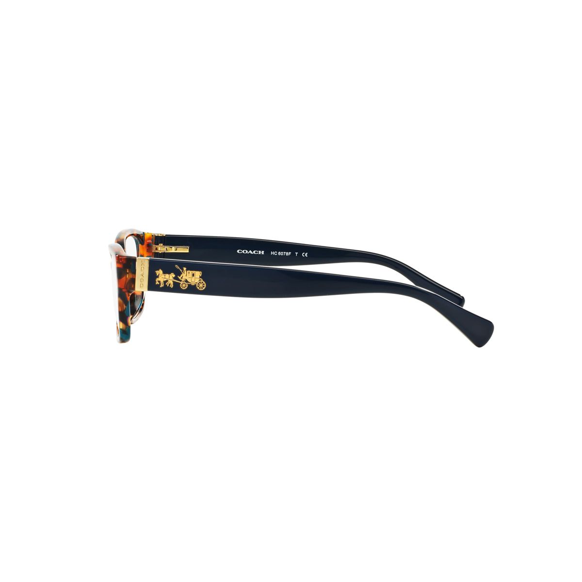 Coach HC6078 52mm Female Rectangle Eyeglasses - prescription-ready - thumbnail 3