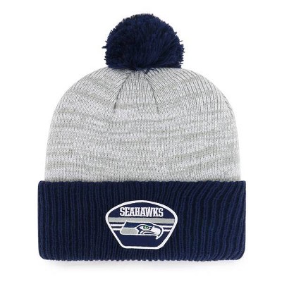 NFL Seattle Seahawks Men's Badge Knit Beanie - Gray