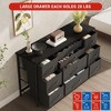 TV Stand for 55'' TV with Power Outlet, Entertainment Center, Dresser with 10 Large Drawers - 3 of 4