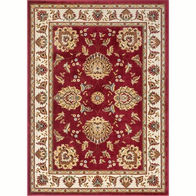 Well Woven Sultan Sarouk Oriental Persian Floral Formal Traditional Modern Classic Thick Soft Area Rug
