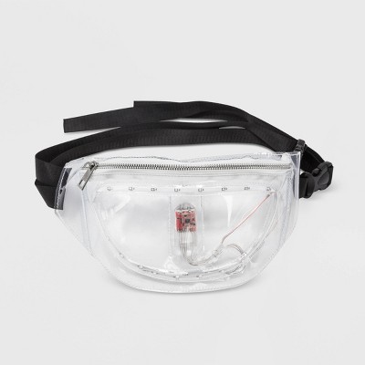 white fanny pack