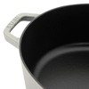 Staub Cast Iron 6.25-qt Shallow Oval Dutch Oven - 4 of 4