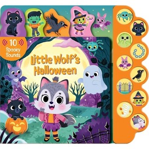 Little Wolf's Halloween - (10-Button Sound Books) by  Editors of Silver Dolphin Books (Board Book) - 1 of 1